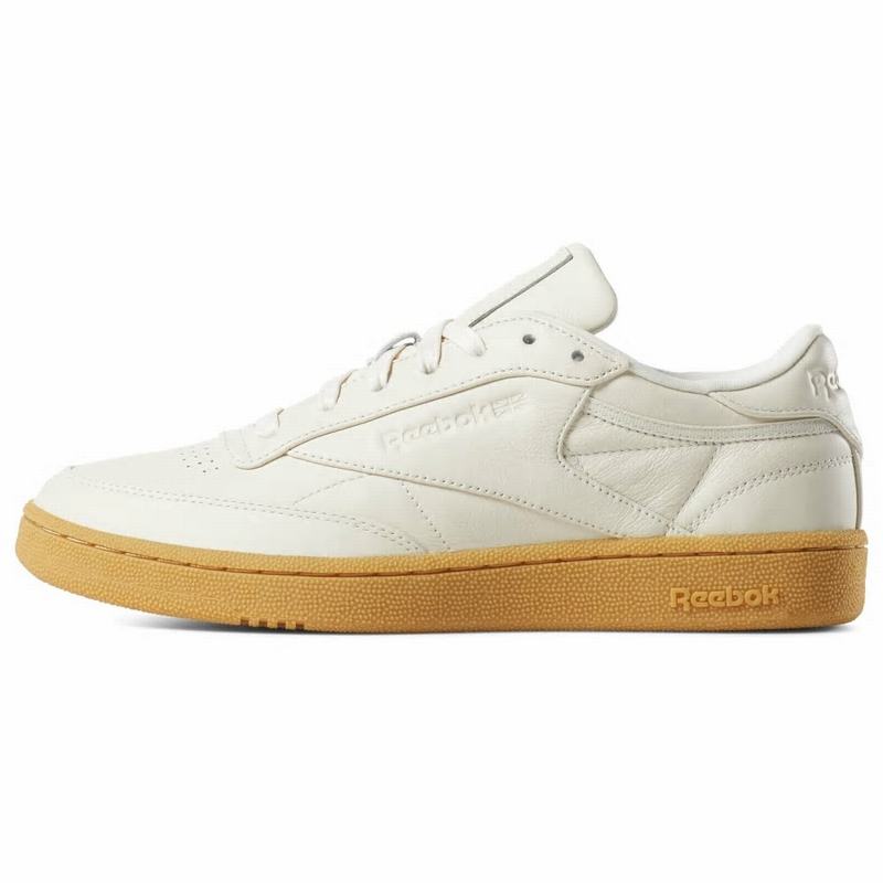 Tenisi Reebok Club C 85 Barbati Albi Romania VC5803MW